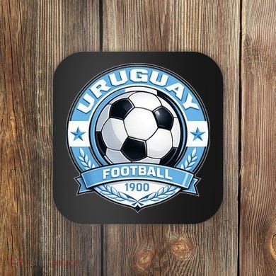 Uruguay Vintage Soccer Fan Coaster