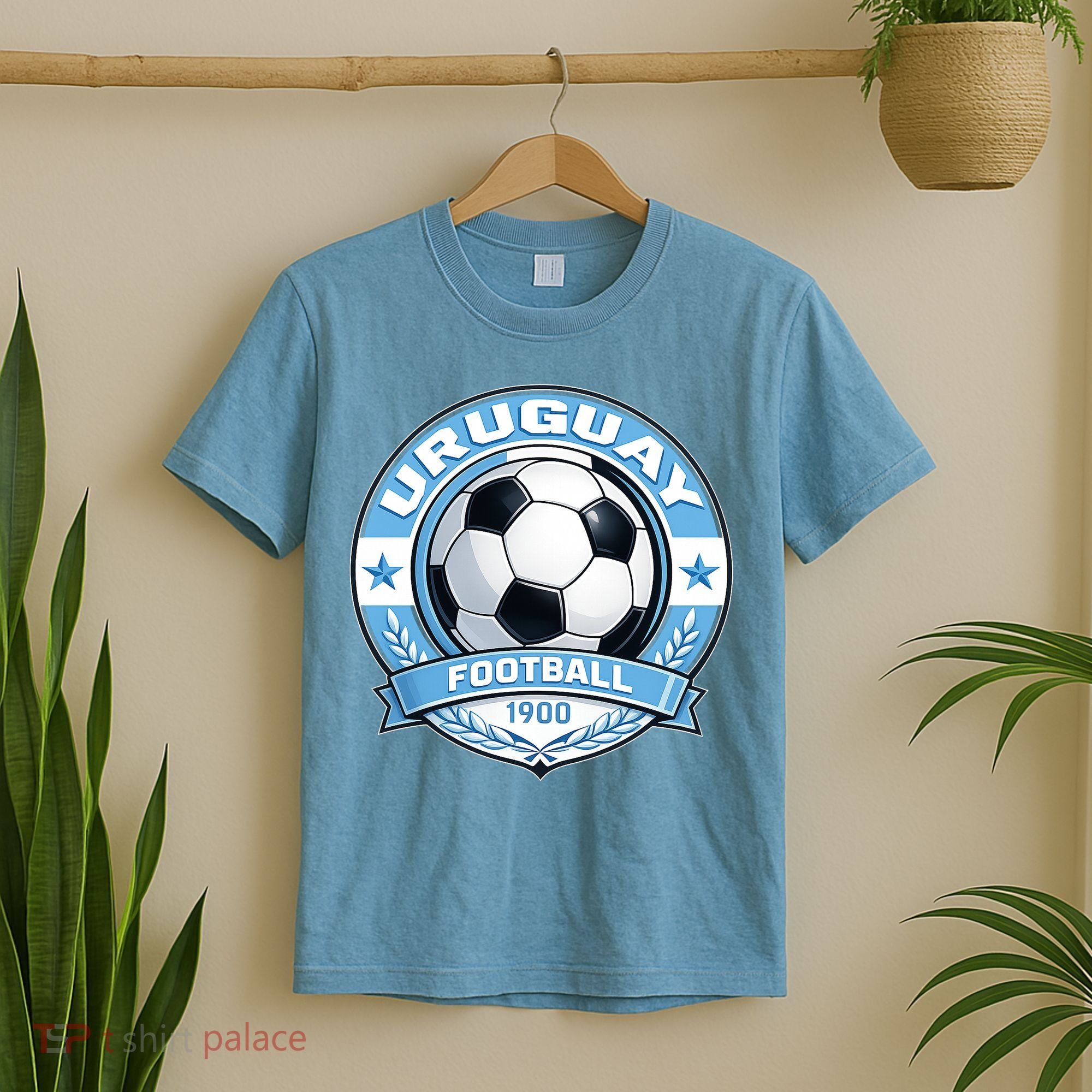 Uruguay Vintage Soccer Fan T-Shirt