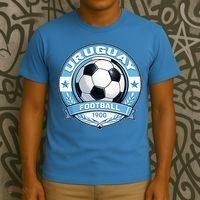 Uruguay Vintage Soccer Fan T-Shirt thumb 3