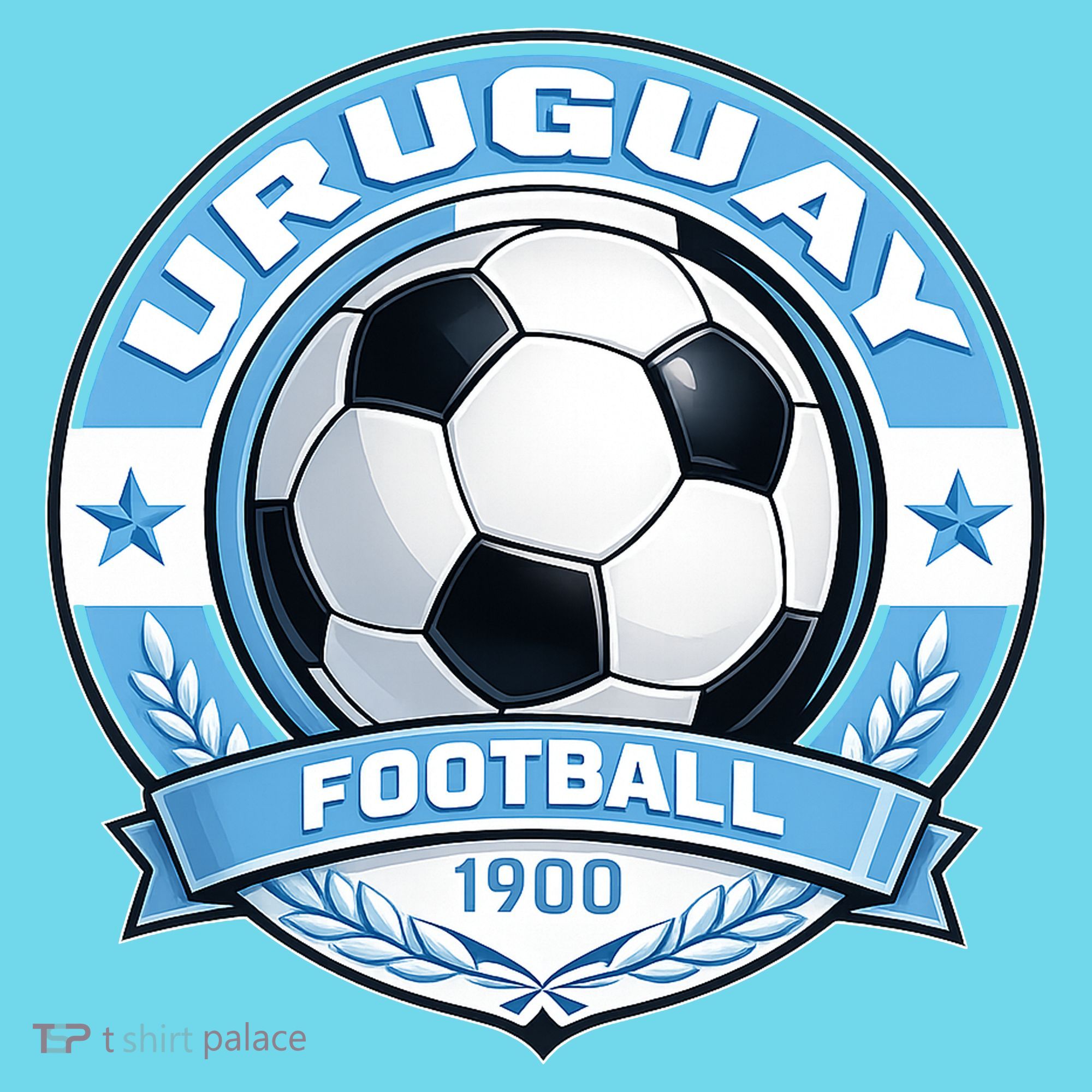 Uruguay Vintage Soccer Fan T-Shirt