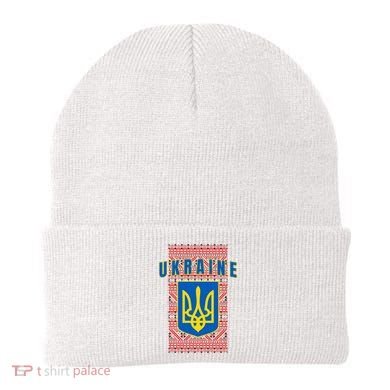 Ukraine Vyshyvanka Trident Flag Support Beanie