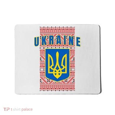 Ukraine Vyshyvanka Trident Flag Support Mousepad