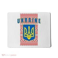 Ukraine Vyshyvanka Trident Flag Support Mousepad thumb 0