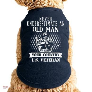 Us Veteran Doggie Tank