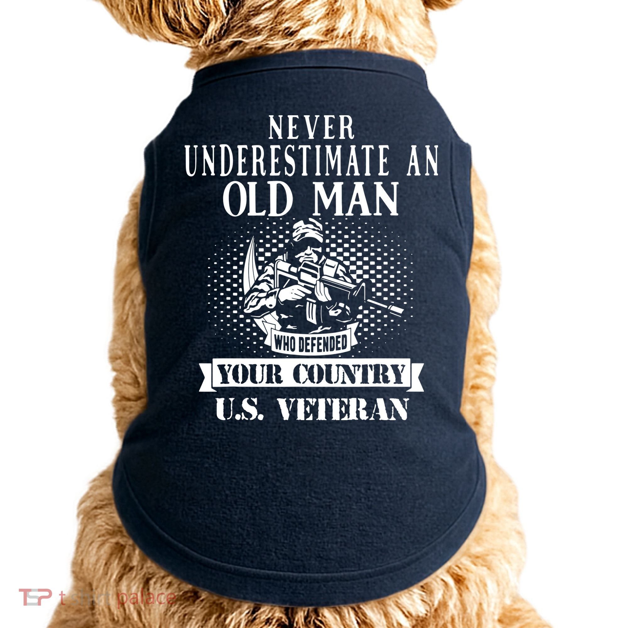 Us Veteran Doggie Tank