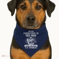 Us Veteran USA-Made Doggie Bandana thumb 1