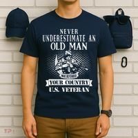 Us Veteran T-Shirt thumb 6