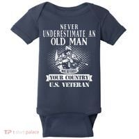 Us Veteran Baby Bodysuit thumb 0