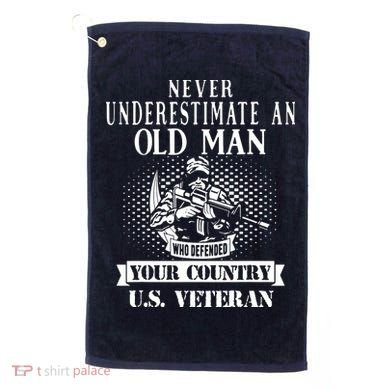 Us Veteran Golf Towel