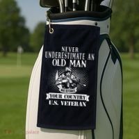 Us Veteran Golf Towel thumb 2
