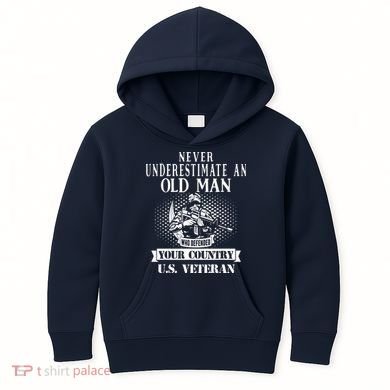Us Veteran Kids Hoodie