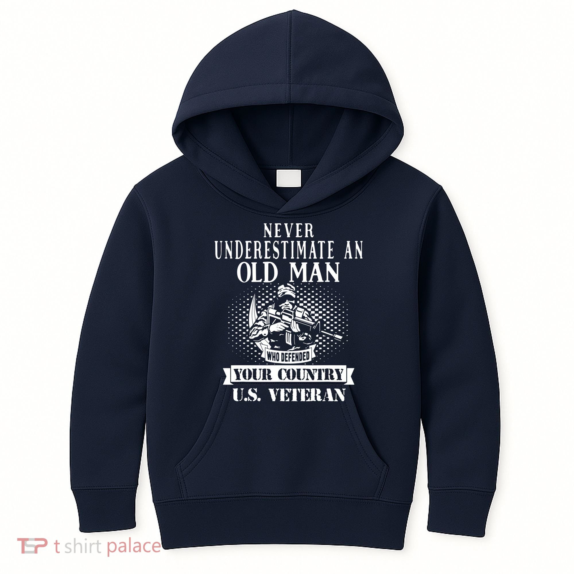 Us Veteran Kids Hoodie