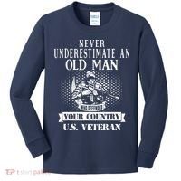 Us Veteran Kids Long Sleeve Shirt thumb 0