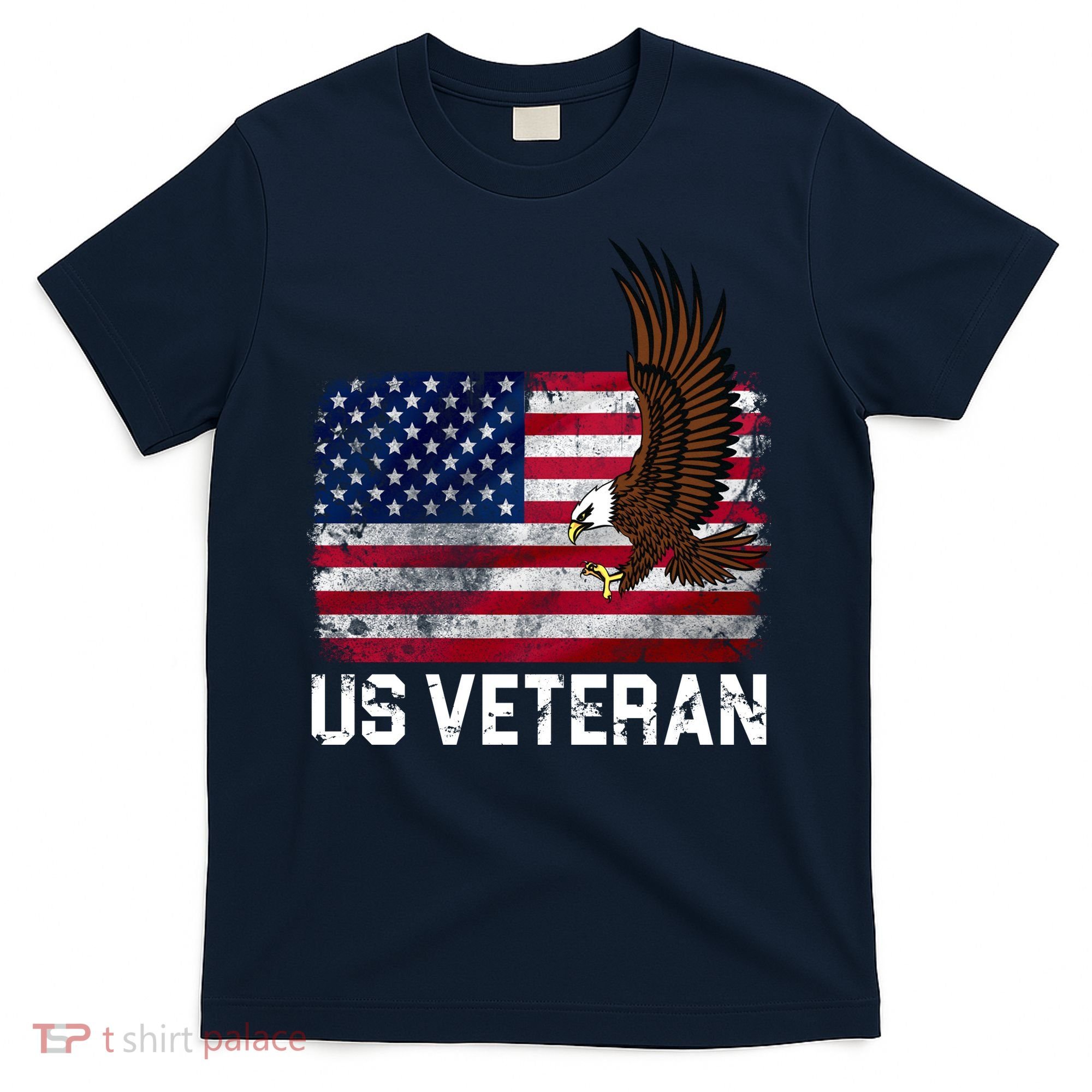 US Veteran Vintage American Bald Eagle T-Shirt