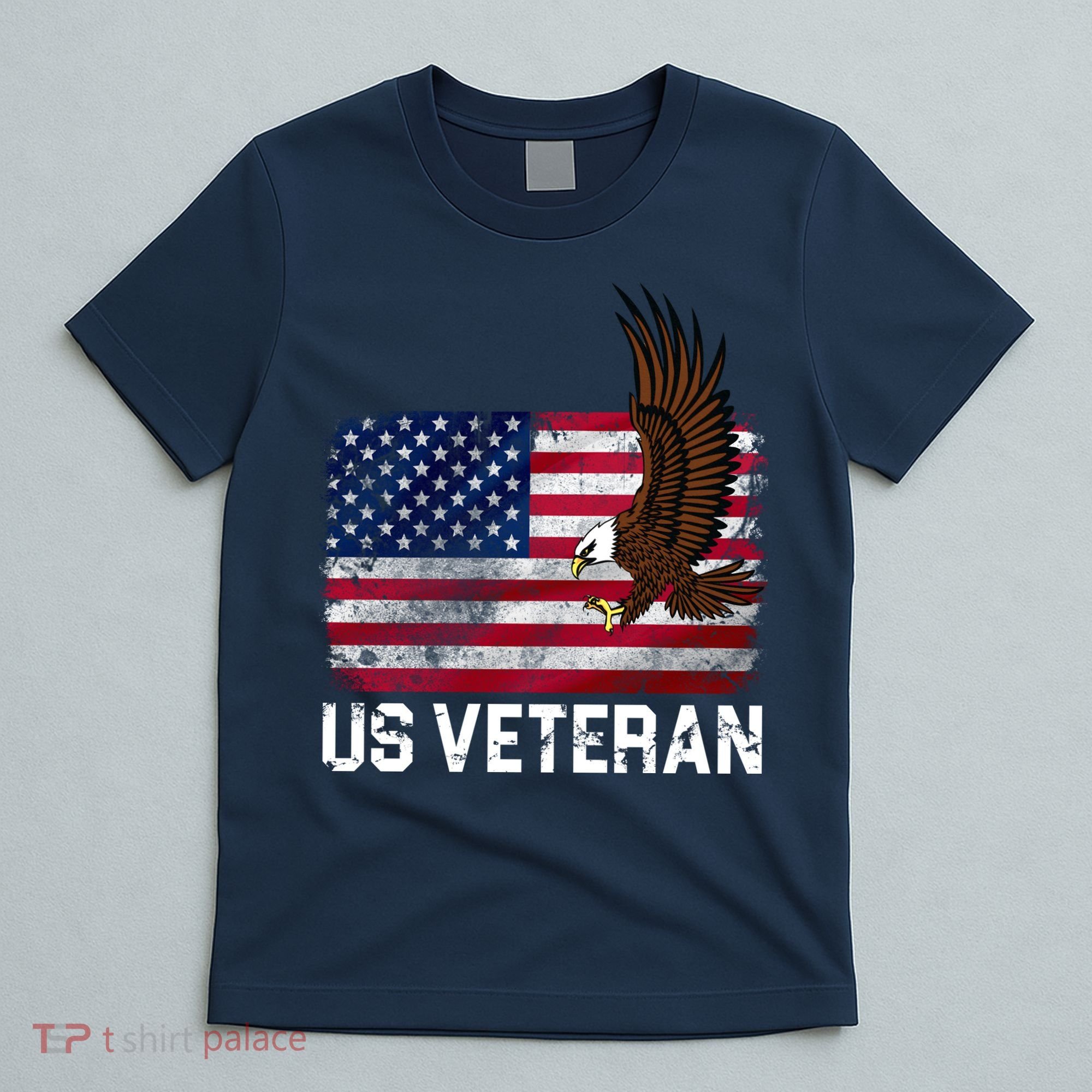 US Veteran Vintage American Bald Eagle T-Shirt