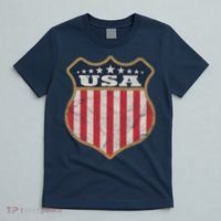 USA Vintage White Cool USA Flag Vintage T-Shirt thumb 5