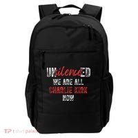 UnSilence We Are All Charlie Kirk Now Backpack thumb 0