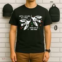 Until We Are All Free None Of Us Are Free Free Palestine T-Shirt thumb 6