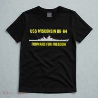 Uss Wisconsin Bb64 T-Shirt thumb 5