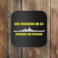 Uss Wisconsin Bb64 Coaster thumb 0