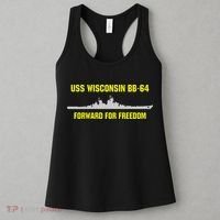 Uss Wisconsin Bb64 Women's Tank Top thumb 3