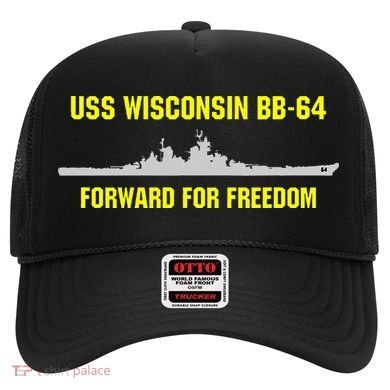 Uss Wisconsin Bb64 Hat