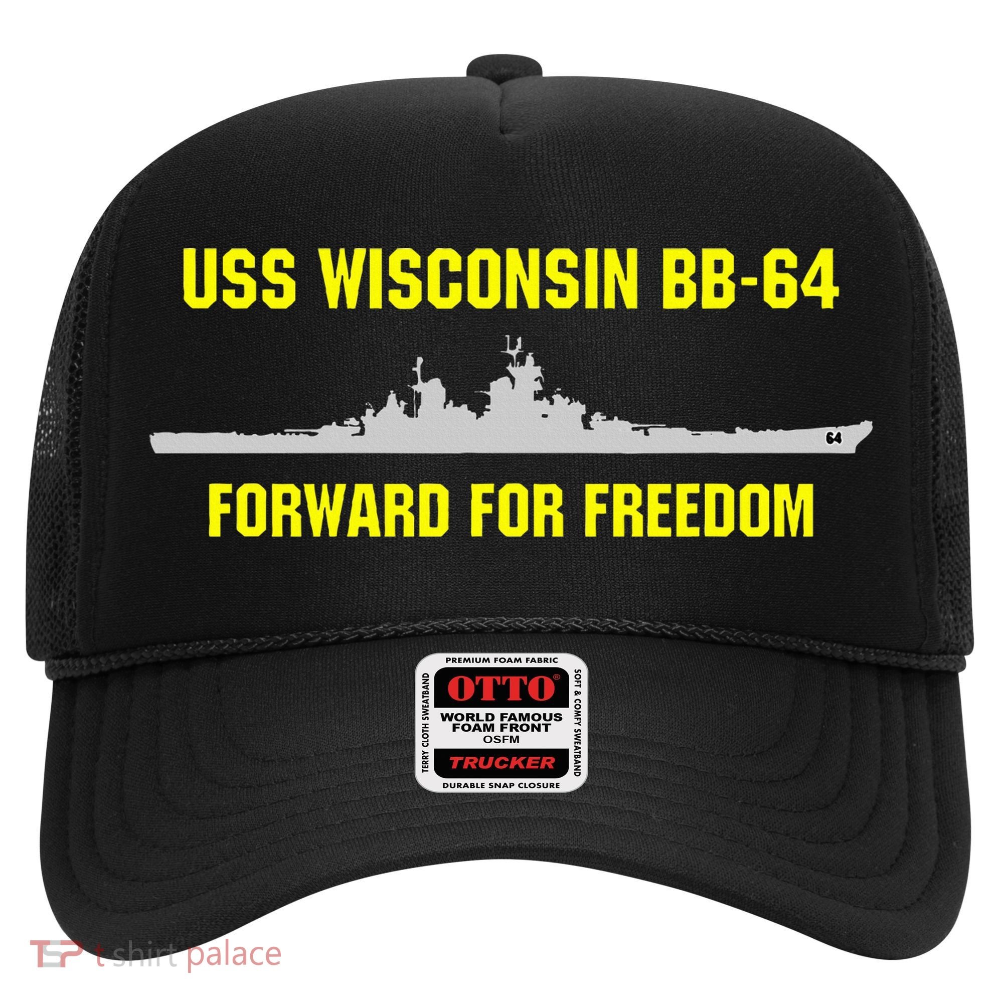 Uss Wisconsin Bb64 Hat
