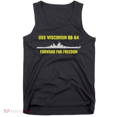Uss Wisconsin Bb64 Tank Top