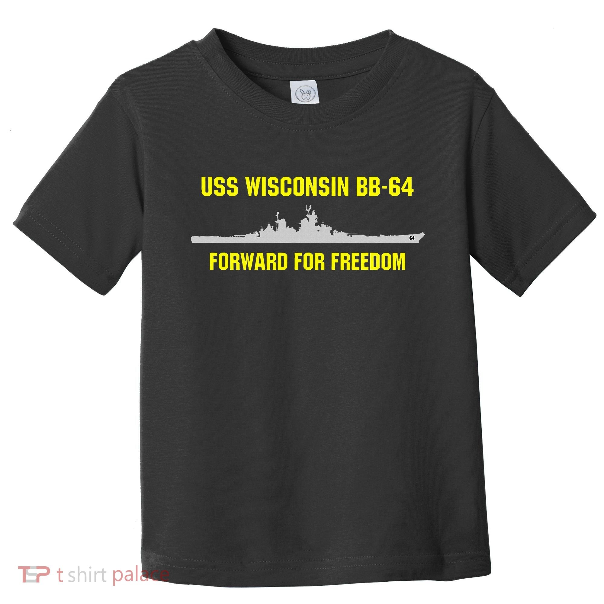 Uss Wisconsin Bb64 Toddler T-Shirt