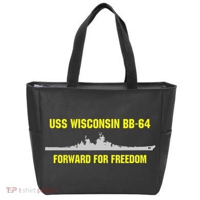 Uss Wisconsin Bb64 Tote Bag