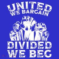 United We Bargain Divided We Beg Labor Day Union Worker Gift Toddler Hoodie thumb 2