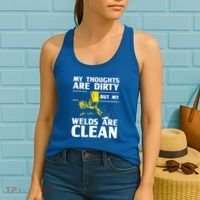 Unique Welding For Women Weld Tool Welder Welding Women's Tank Top thumb 2
