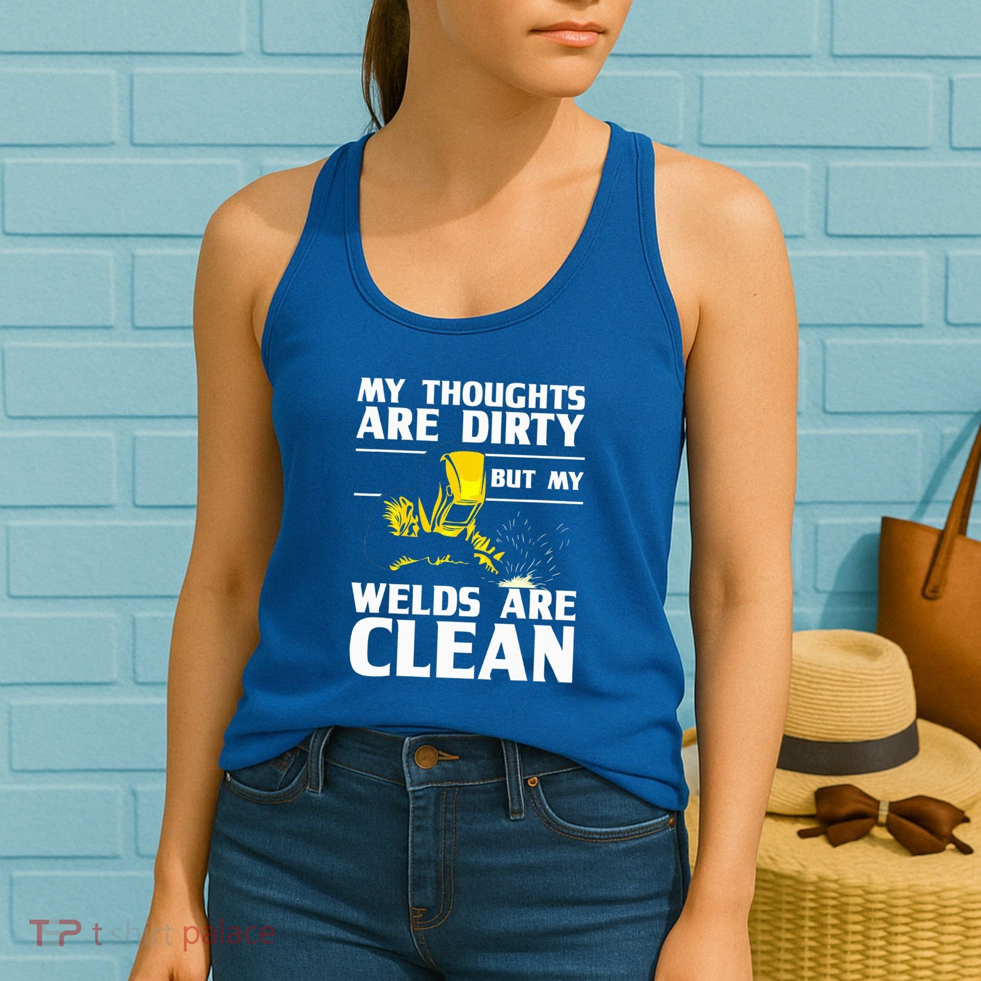Unique Welding For Women Weld Tool Welder Welding Women's Tank Top