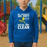 Unique Welding For Women Weld Tool Welder Welding Kids Hoodie thumb 2