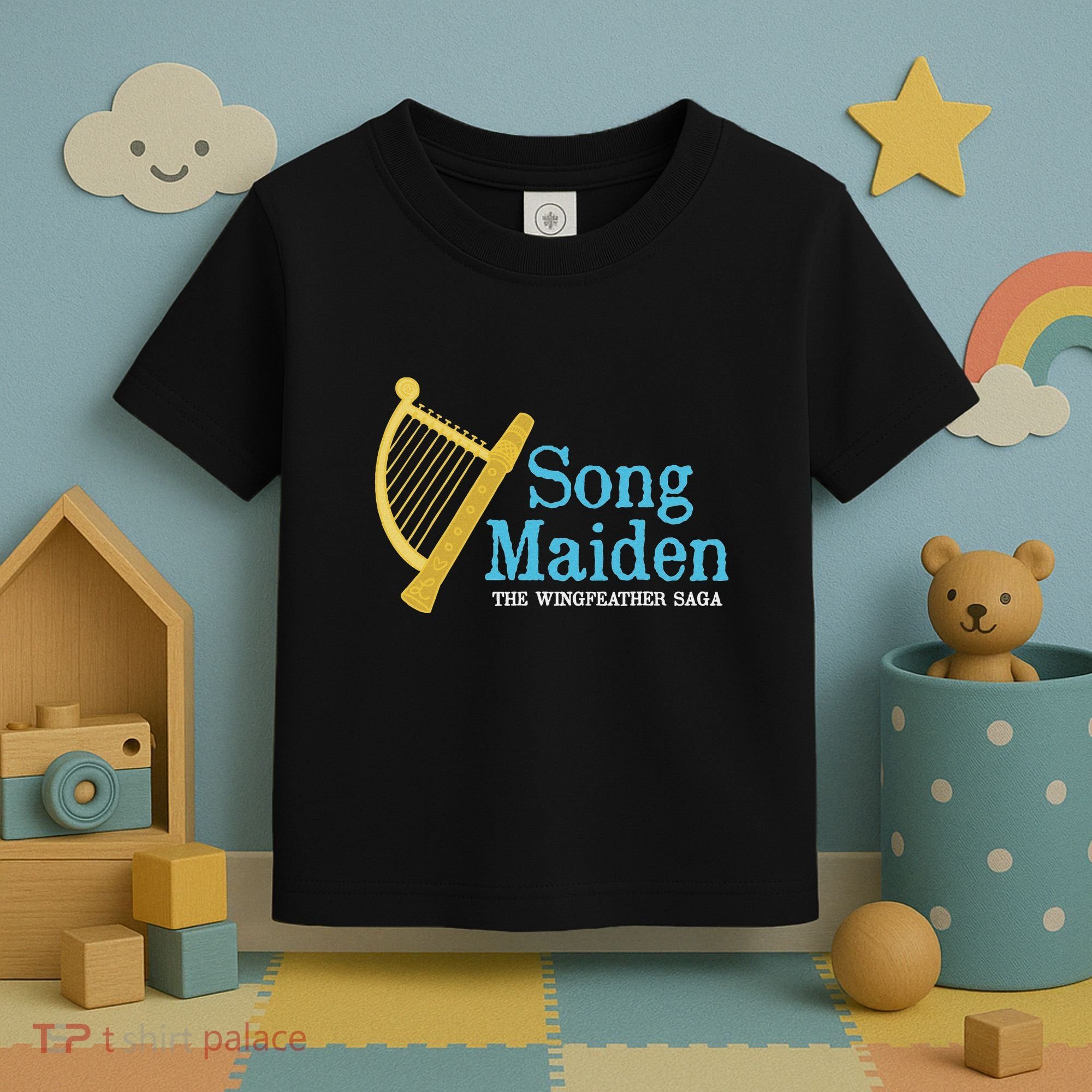 Unofficial Wingfeather Fan Art Song Maiden Toddler T-Shirt
