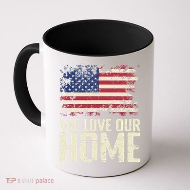 Usa We Love Our Home Coffee Mug