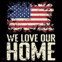 Usa We Love Our Home Coffee Mug thumb 5