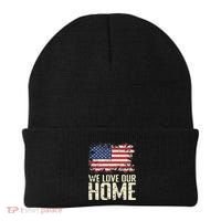 Usa We Love Our Home Beanie thumb 0