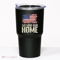 Usa We Love Our Home Tumbler thumb 0