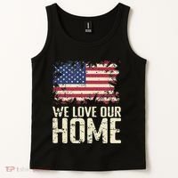 Usa We Love Our Home Tank Top thumb 2