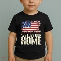 Usa We Love Our Home Toddler T-Shirt thumb 2