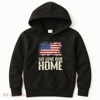 Usa We Love Our Home Kids Hoodie thumb 0