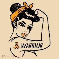 Unbreakable Warrior Orange Ribbon Leukemia Awareness Tote Bag thumb 4