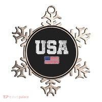 Usa Women Patriotic American Us Flag July 4th Ornament thumb 0