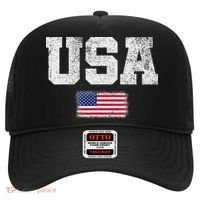 Usa Women Patriotic American Us Flag July 4th Hat thumb 0