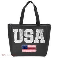 Usa Women Patriotic American Us Flag July 4th Tote Bag thumb 0