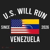 U.S. Will Run Venezuela Since 2026 7 Panel Mesh Trucker Snapback Hat thumb 2