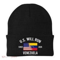 U.S. Will Run Venezuela Since 2026 Beanie thumb 0
