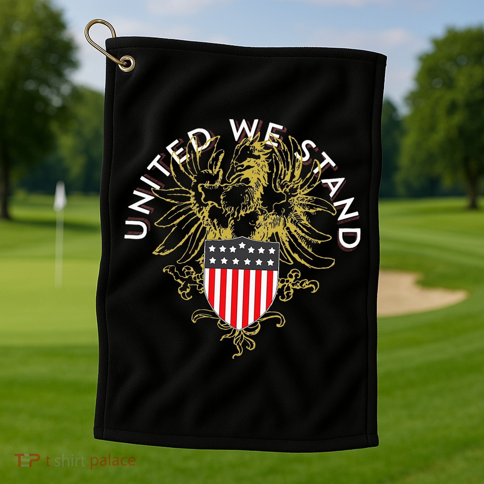United We Stand Golf Towel