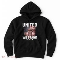 United We Stand Patriotic Gift For Usa Flag Hoodie thumb 0